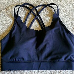 Katespade Scallops Sports Bra